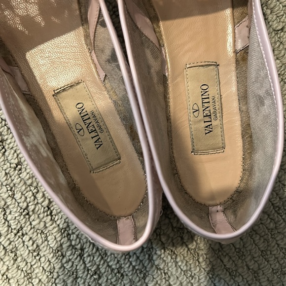 Valentino Lace Espadrilles Blush Pink - Picture 10 of 11